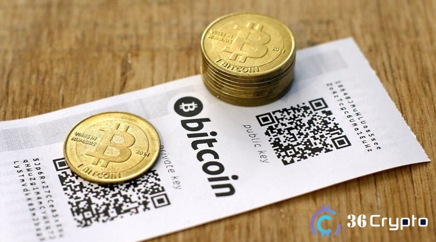 Paper wallets