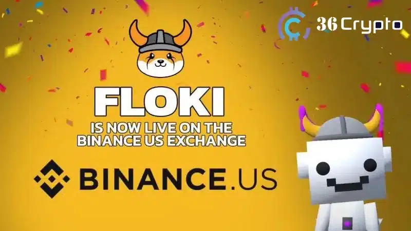 Floki Inu Finally Listed on Binance.Us, Surges 33%