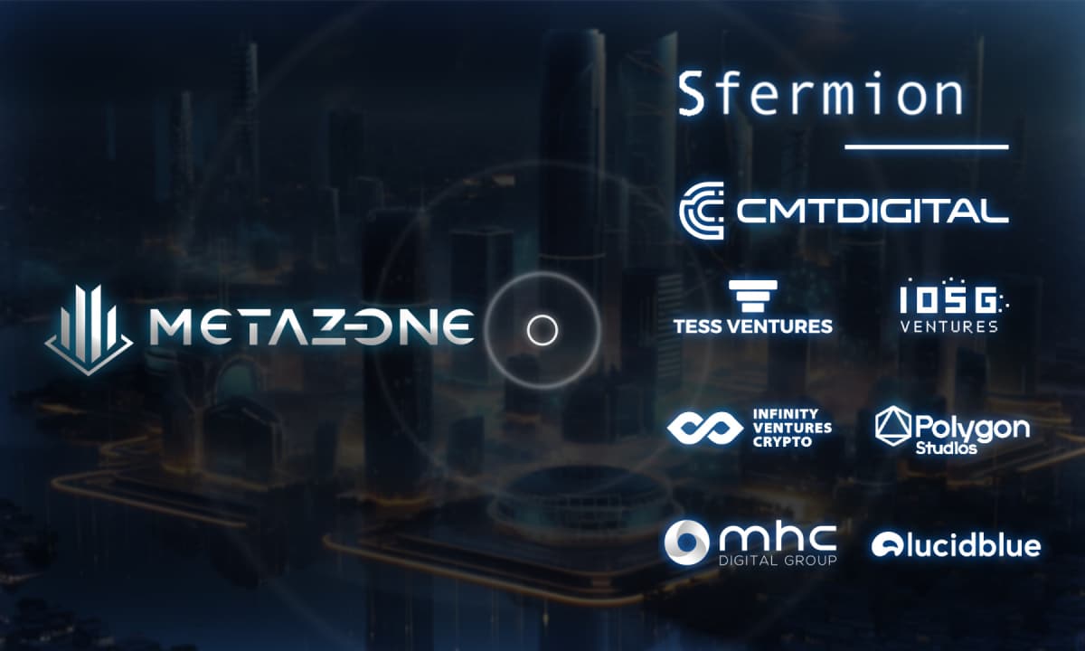 MetaZone Secures Funding to Expand the World’s First Tokenized App Platform for the Metaverse MetaZone Secures Funding to Expand the World’s First Tokenized App Platform for the Metaverse