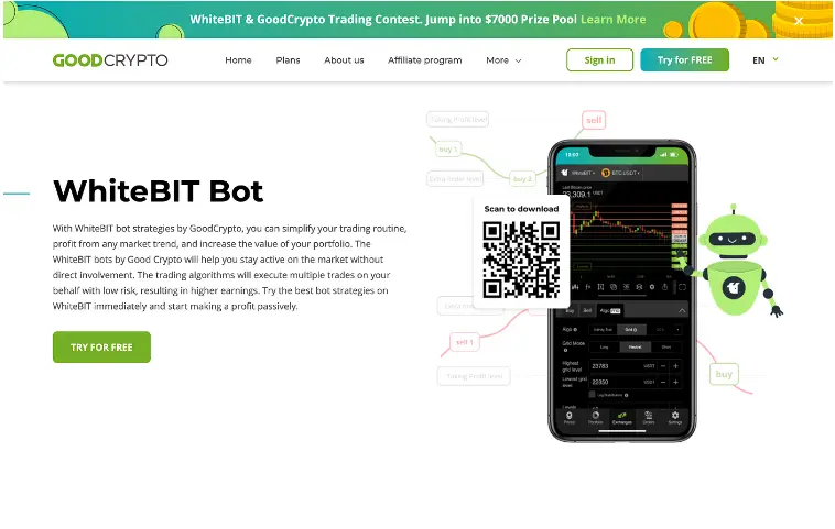 WhiteBIT Bot by GoodCrypto