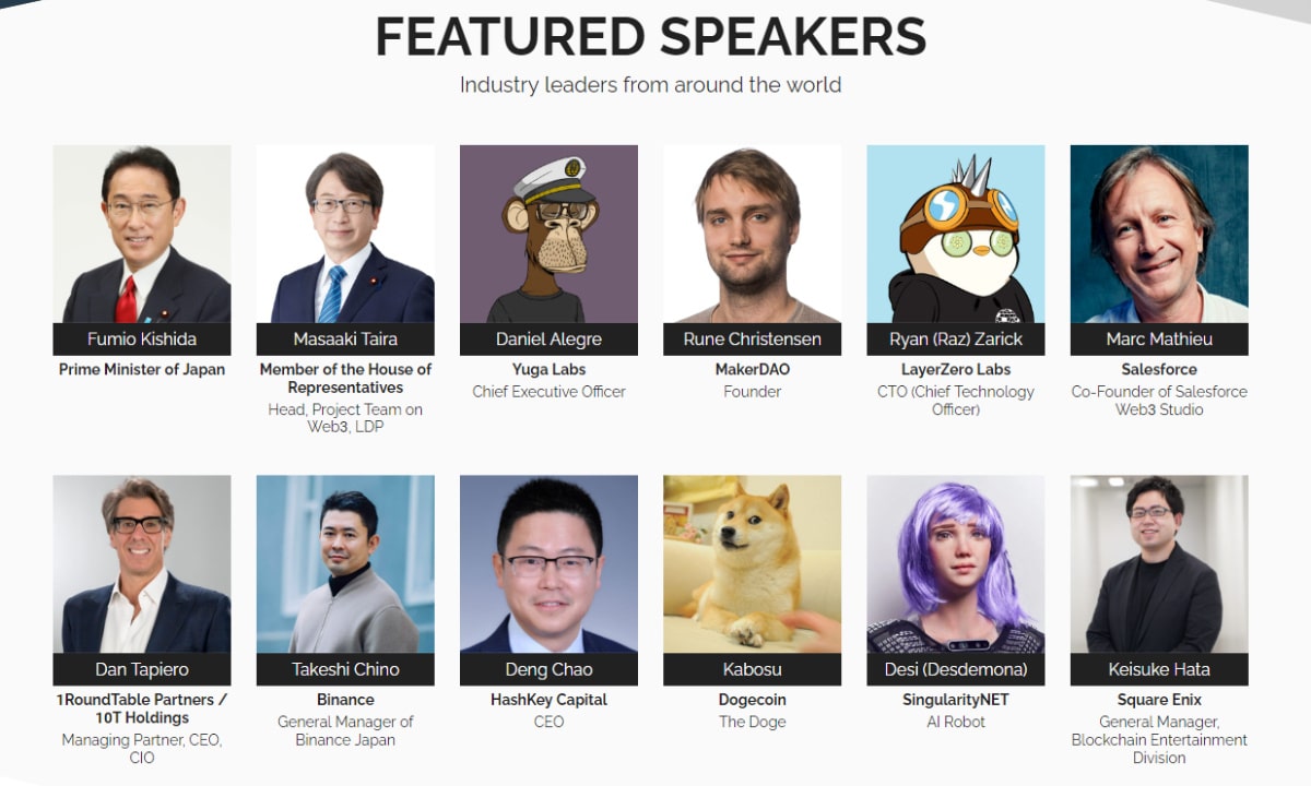WebX Welcomes Japan PM Fumio Kishida and Yuga Labs CEO to Asia’s Premier Web3 Conference WebX Welcomes Japan PM Fumio Kishida and Yuga Labs CEO to Asia’s Premier Web3 Conference