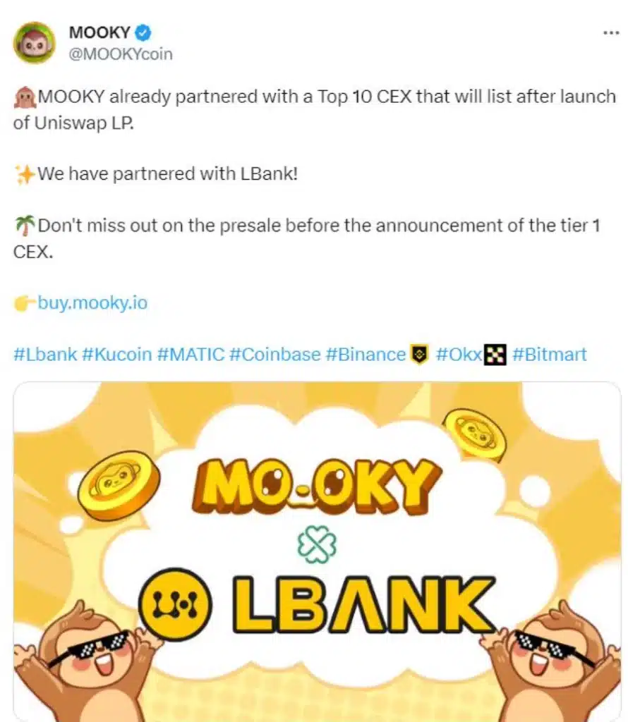 Memecoin MOOKY Raises $900,000 Ahead of Its Final Presale Stage