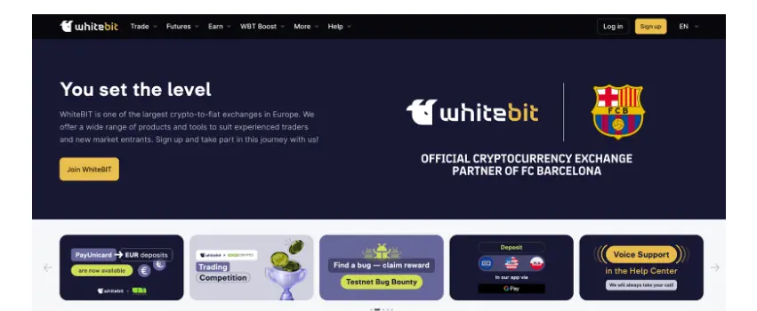 WhiteBIT crypto exchange