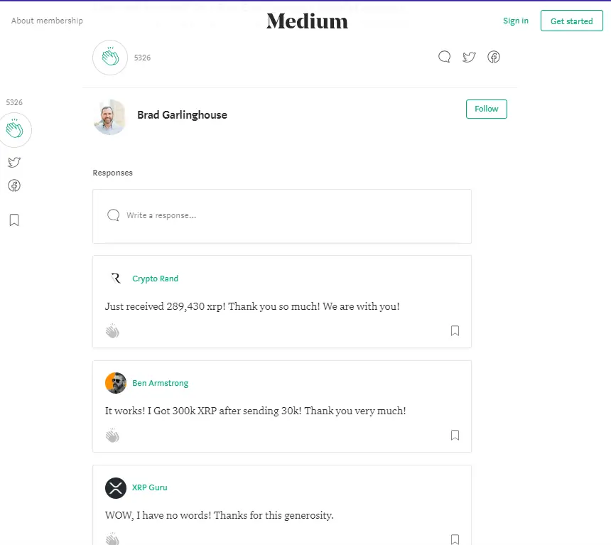 Ripple CTO Warns Users About Fake Website Promoting XRP Airdrop