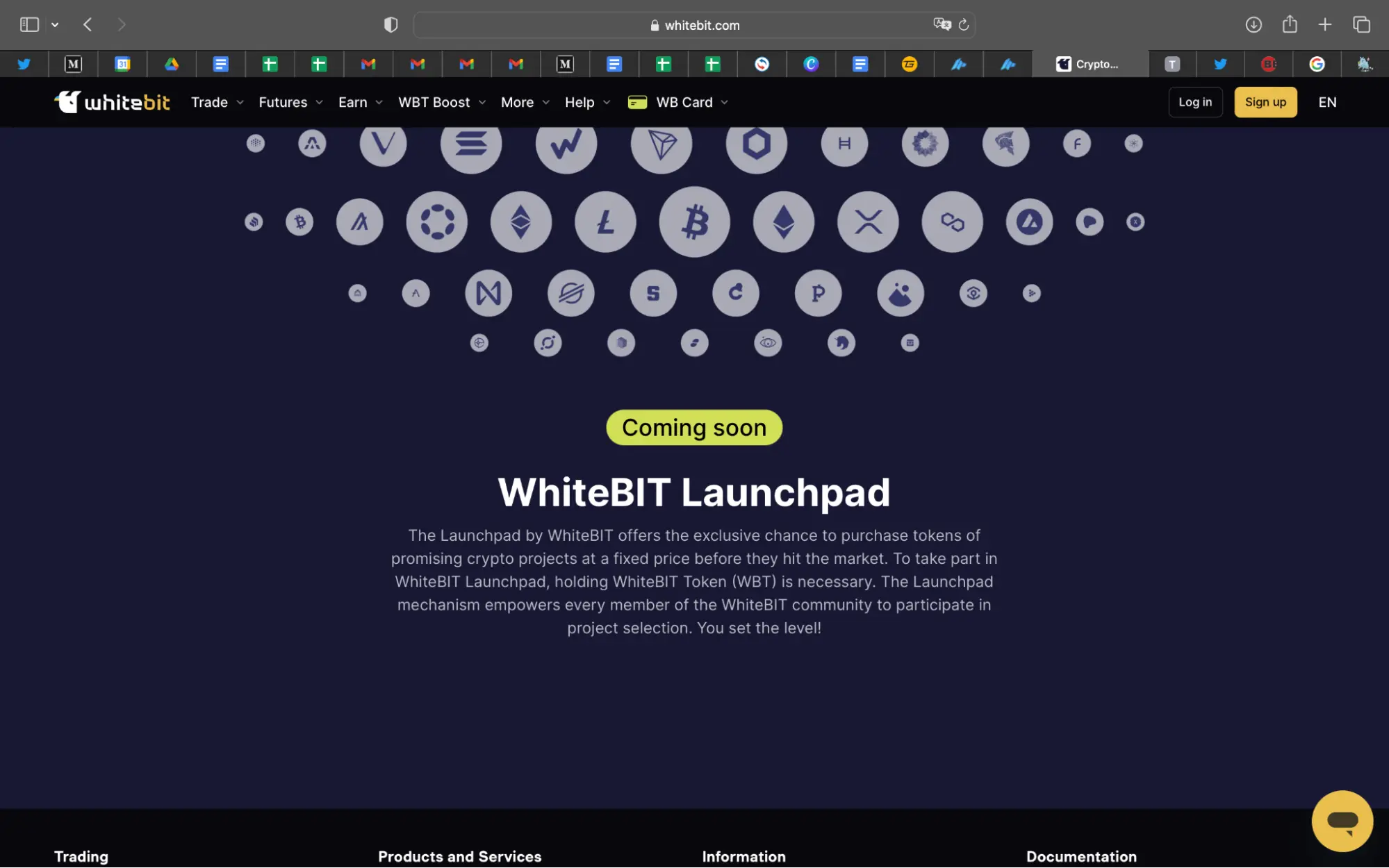 whitebit launchpad