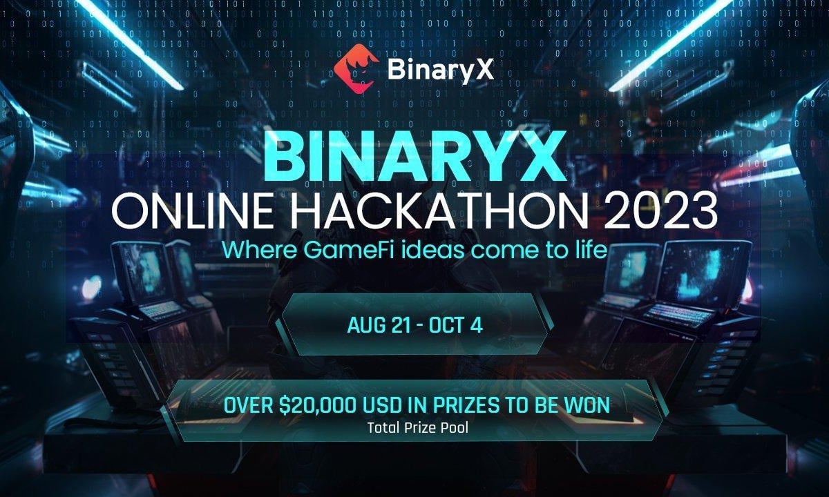 BinaryX Hackathon: US$25,000 Cash Prizes For Gaming Developers Looking to Shape the Future of GameFi BinaryX Hackathon: US$25,000 Cash Prizes For Gaming Developers Looking to Shape the Future of GameFi