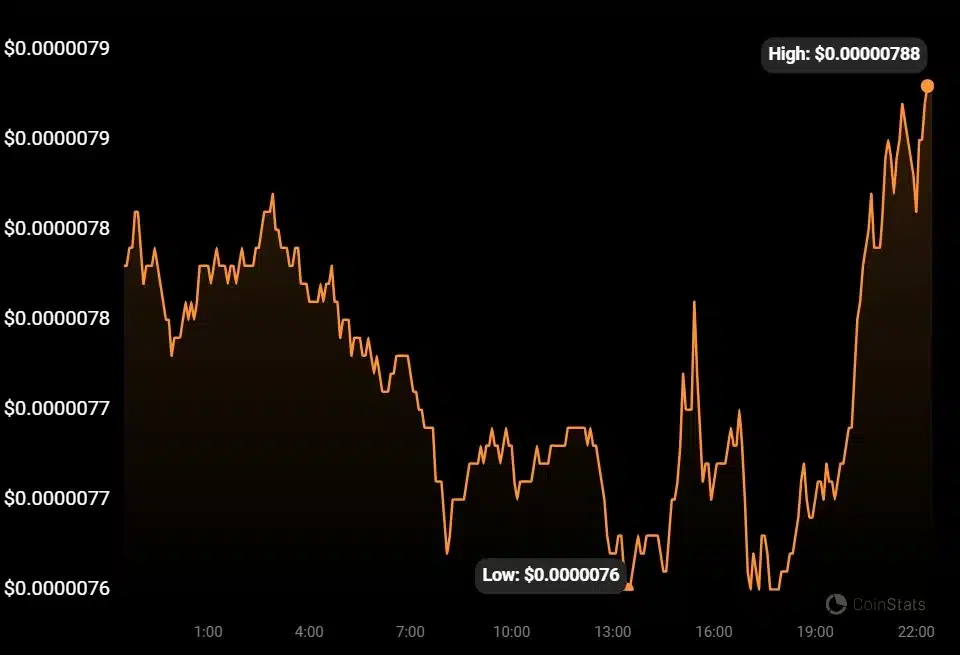 Shiba Inu (SHIB) price today