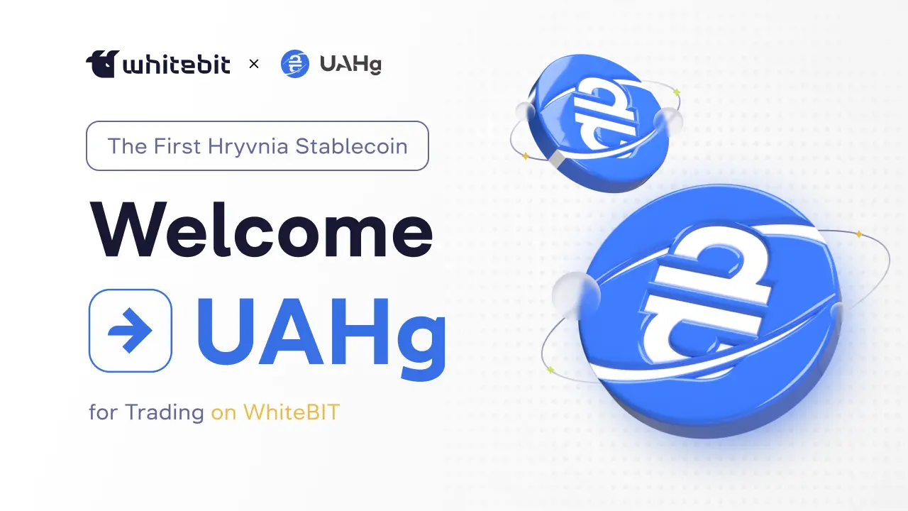 Cryptocurrency to the Masses: WhiteBIT Will List the Ukrainian Stablecoin UAHg