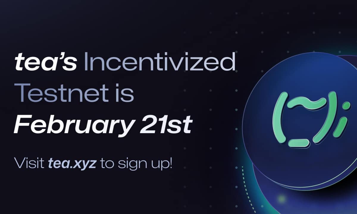 tea Protocol Announces Incentivized Testnet Launch, Setting a New Paradigm in Open-Source Software tea Protocol Announces Incentivized Testnet Launch, Setting a New Paradigm in Open-Source Software