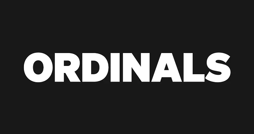 ordinals
