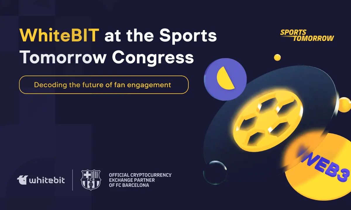 WhiteBIT Participates in the “Sports Tomorrow Congress” Organized by the Barcelona Innovation Hub