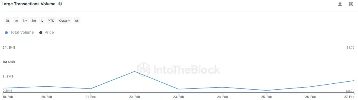 Shiba Inu Whale Activity Surges by Over 500%