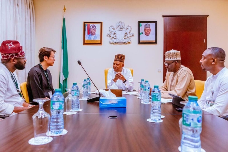 Vice President of Nigeria, Kashim Shettima, Receives Courtesy Visit From Gluwa