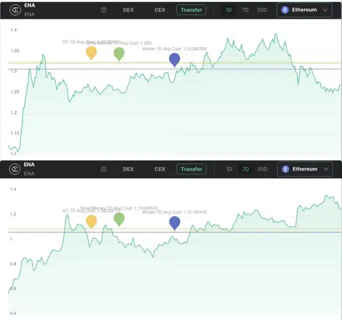 Top 3 Altcoins to Invest in Right Now: Market Analysis 5 ENA average buy cost.