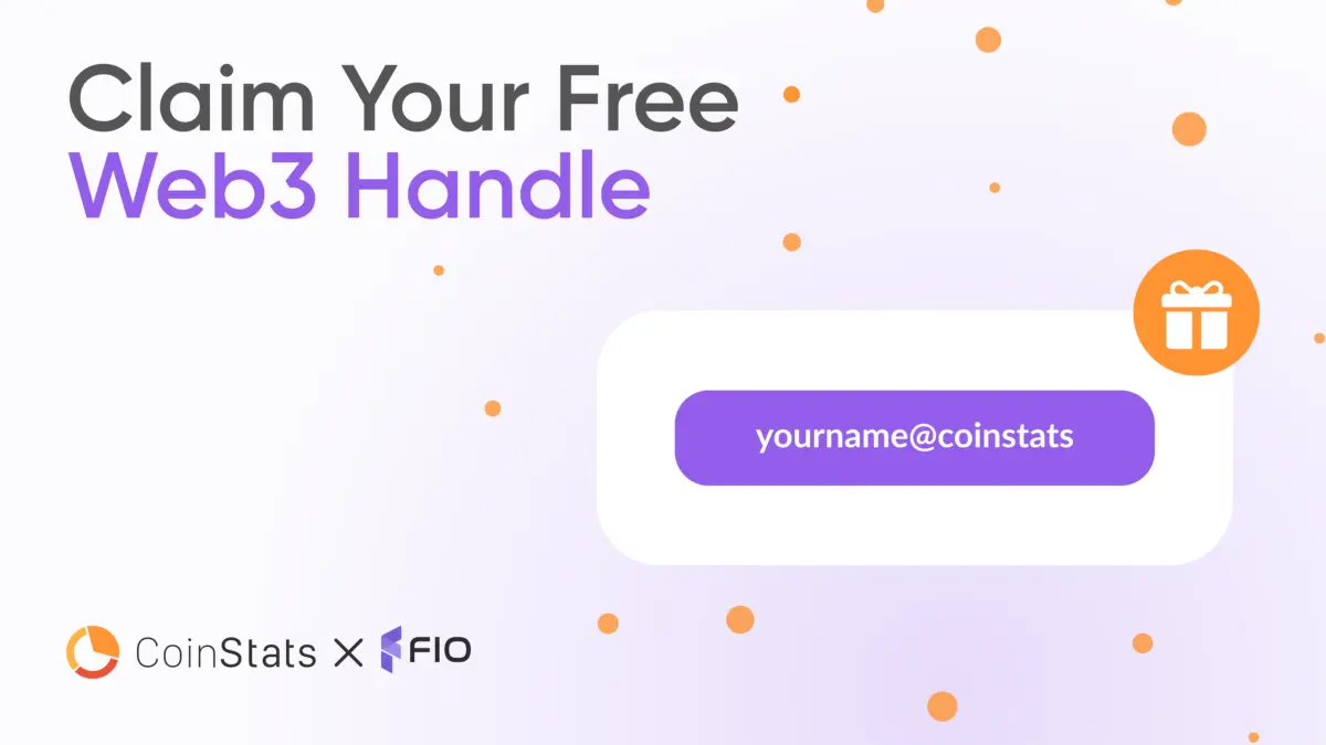 Coinstats Partners With FIO Protocol to Bring Free Web3 Handles to its Users