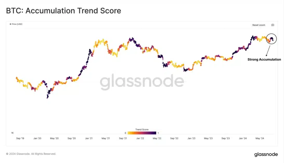 Bitcoin accumulation