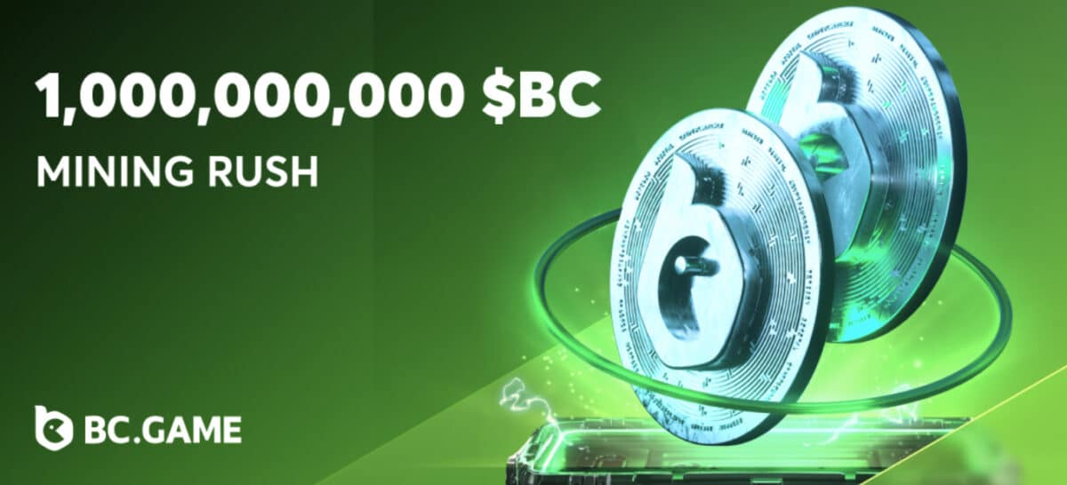 BC.GAME Announces Launch of $BC Mining Rush Event with 1 Billion $BC Token Prize Pool BC.GAME Announces Launch of $BC Mining Rush Event with 1 Billion $BC Token Prize Pool