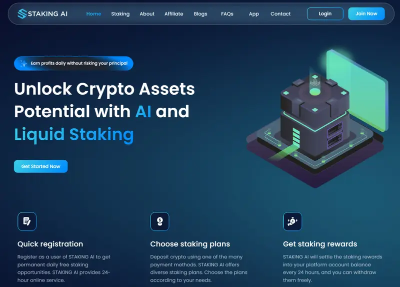 STAKING AI Leads the Charge in Crypto with AI and Liquid Staking, Just as Trump Win Fuels Market Optimism