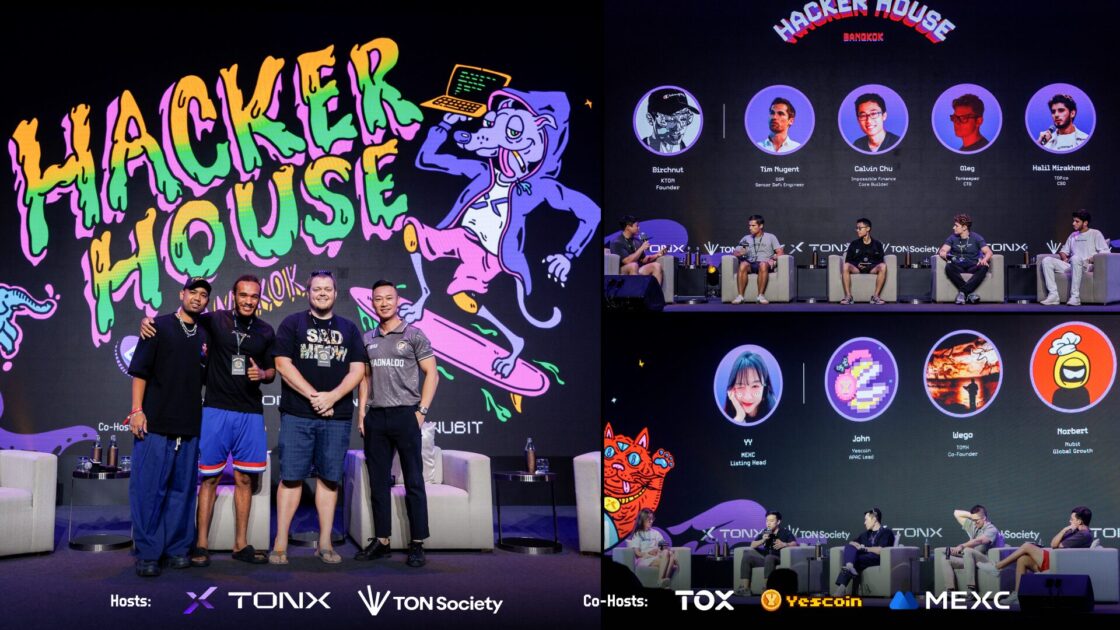 TON Hacker House Bangkok Draws 300+ Global Developers and 70+ Demo Submissions, Highlight the TON Ecosystem at Devcon Thailand, Powered by TONX 3 ton pr image 3