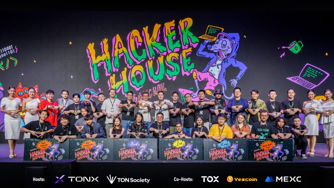 TON Hacker House Bangkok Draws 300+ Global Developers and 70+ Demo Submissions, Highlight the TON Ecosystem at Devcon Thailand, Powered by TONX 7 ton pr image 7