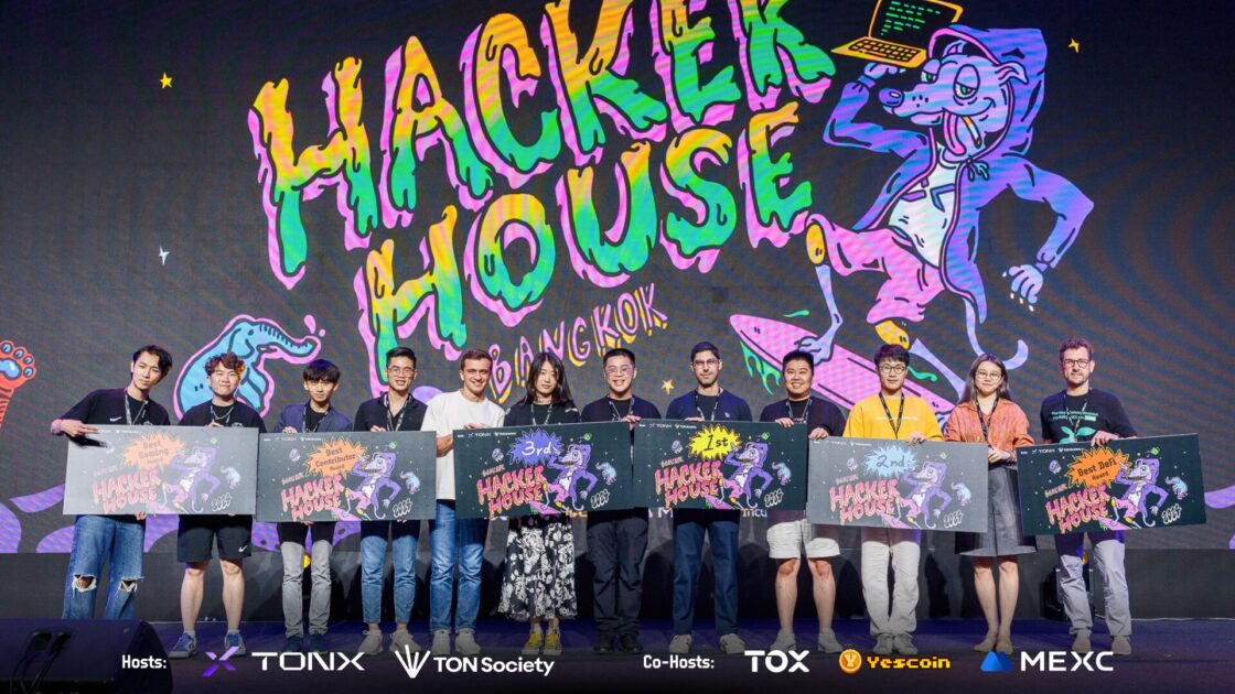 TON Hacker House Bangkok Draws 300+ Global Developers and 70+ Demo Submissions, Highlight the TON Ecosystem at Devcon Thailand, Powered by TONX 6 ton pr image 6