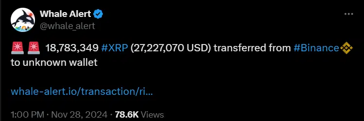 xrp transfer