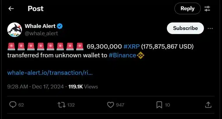 xrp transfer
