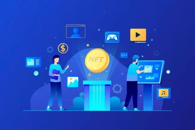 Blockchain NFT trading