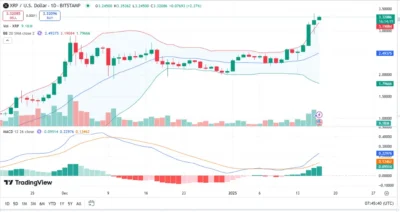 Expert Who Predicted XRP to $3 Now Predicts $15 Next, See Chart 2 XRP Chart