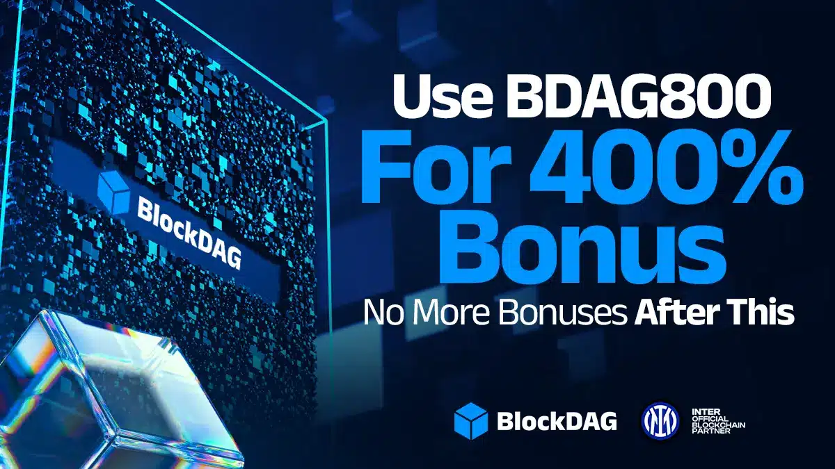 Shiba Inu & Cardano (ADA) Prices Display Varied Trends as BlockDAG’s 400% Bonus Winds Down