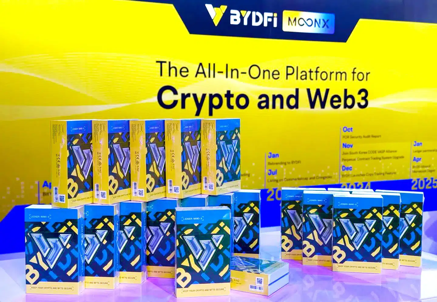 BYDFi Partners with Ledger to Launch Limited Edition Hardware Wallet, Debuts at TOKEN2049 Dubai BYDFi Partners with Ledger to Launch Limited Edition Hardware Wallet, Debuts at TOKEN2049 Dubai