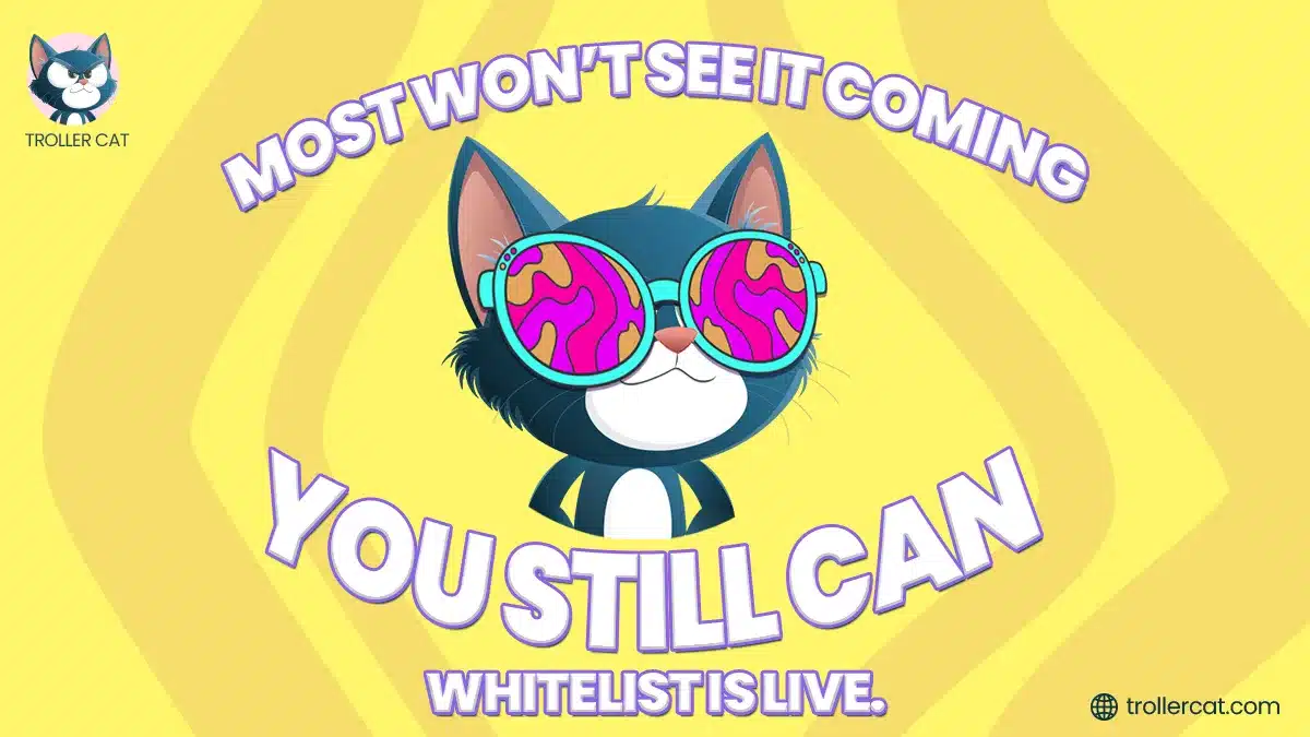 While Pudgy Penguins and Shiba Inu Chase New Heights, Troller Cat’s Whitelist Quietly Brews a Storm, Spots Ending Soon While Pudgy Penguins and Shiba Inu Chase New Heights, Troller Cat’s Whitelist Quietly Brews a Storm, Spots Ending Soon