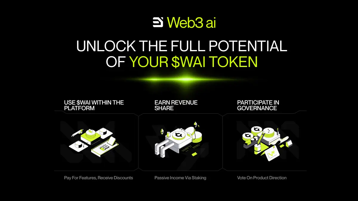 web3ai unlock the full potential of your $WAI token