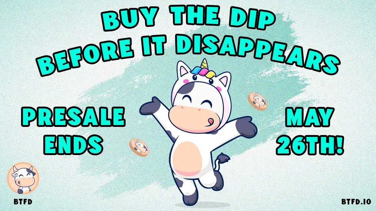 buy the btfd dip before it disappears