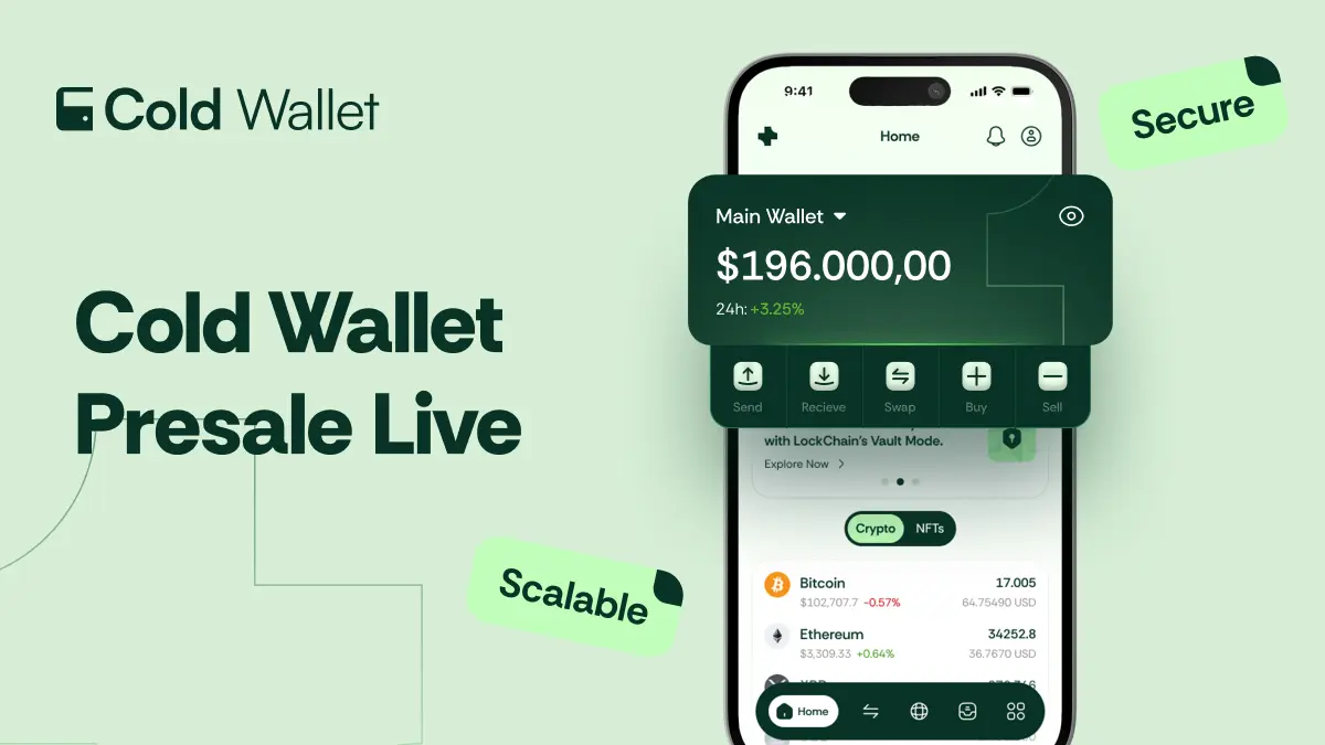 Cold wallet presale live