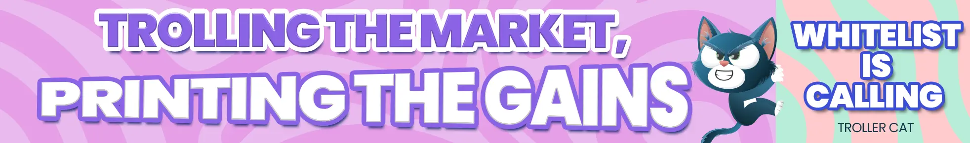 Trolling the market printing the gains