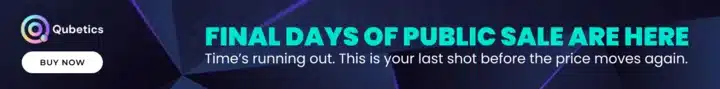 final days of public sales qubetics
