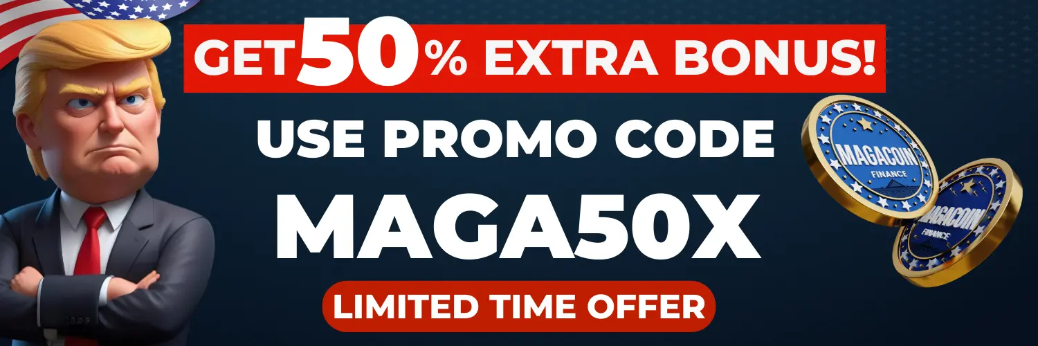 Get 50% extra bonus use promo code maga50x