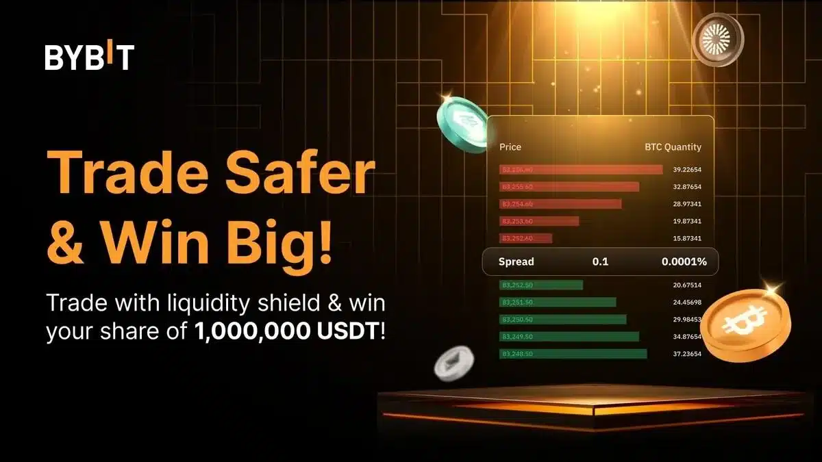 Bybit Unveils Liquidity Shield Trading Frenzy with 1,000,000 USDT Prize Pool Bybit Unveils Liquidity Shield Trading Frenzy with 1,000,000 USDT Prize Pool