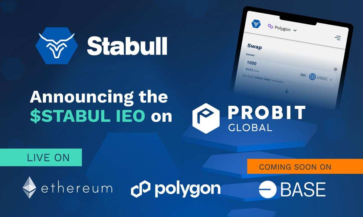 Stabull Labs Announces Public Sale of $STABUL Token on ProBit Global Exchange Stabull Labs Announces Public Sale of $STABUL Token on ProBit Global Exchange