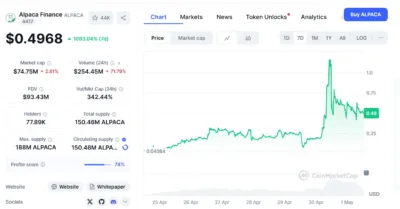Alpaca Finance
