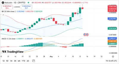 Notcoin Fails to Break Out—Selling Pressure Sparks Sudden Drop 1 Notcoin