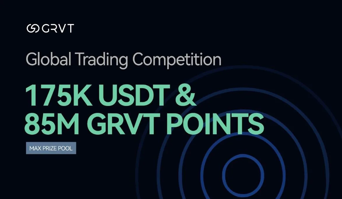 GRVT Launches Biggest Ever Trading Competition for Retail Traders, Offering Up to 175,000 USDT in Prizes GRVT Launches Biggest Ever Trading Competition for Retail Traders, Offering Up to 175,000 USDT in Prizes