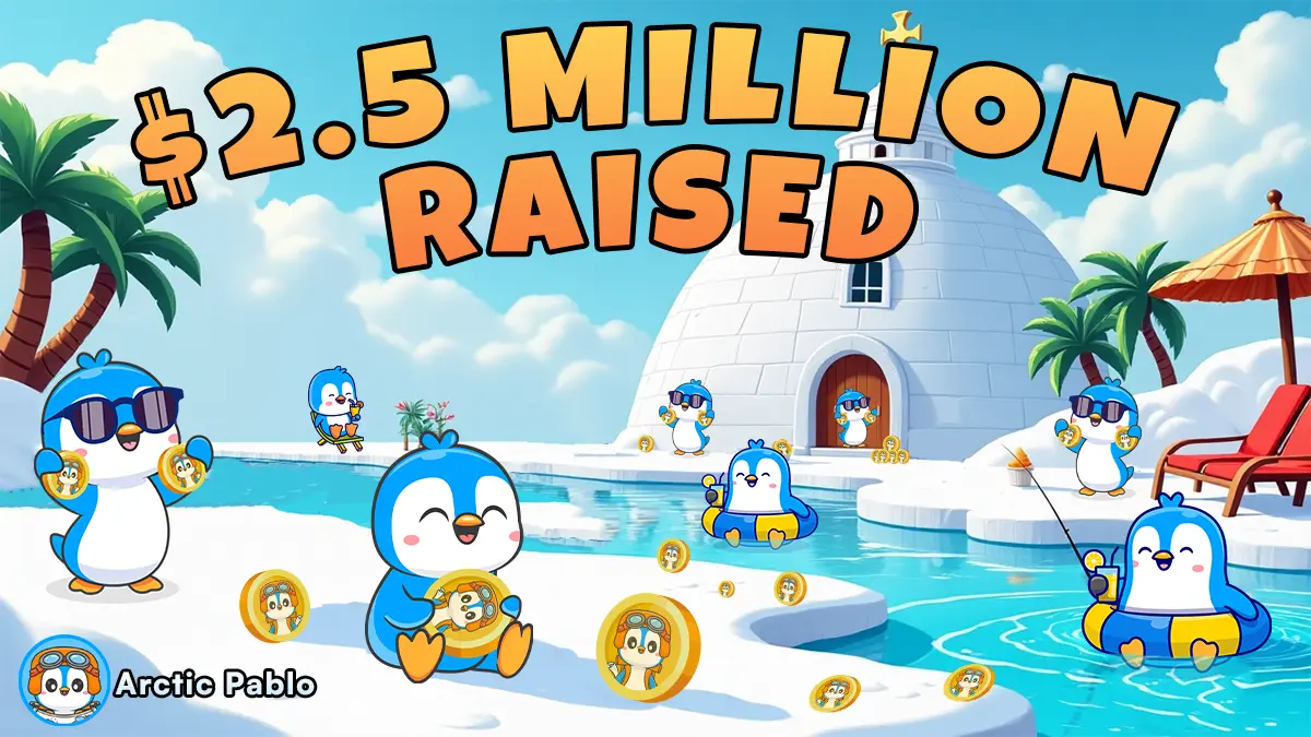 Early Backers Rejoice: Arctic Pablo Coin Roars Past $2.53M as $0.10 Target Comes Into View—Dogs and Pepe Follow Trail