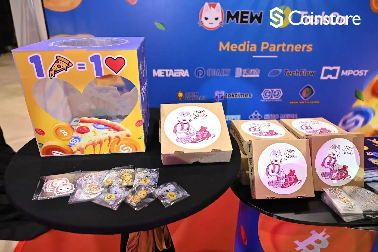 coinstore pizza day celebration