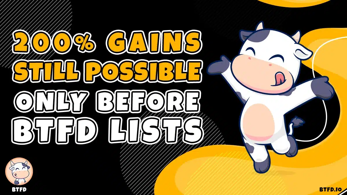 200% gain still possible BTFD