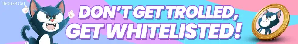 don't get trolled get whitelisted troller cats