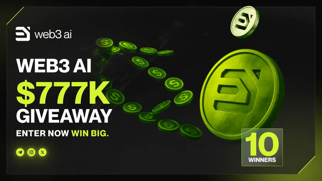 Web3 AI $777k Giveaway