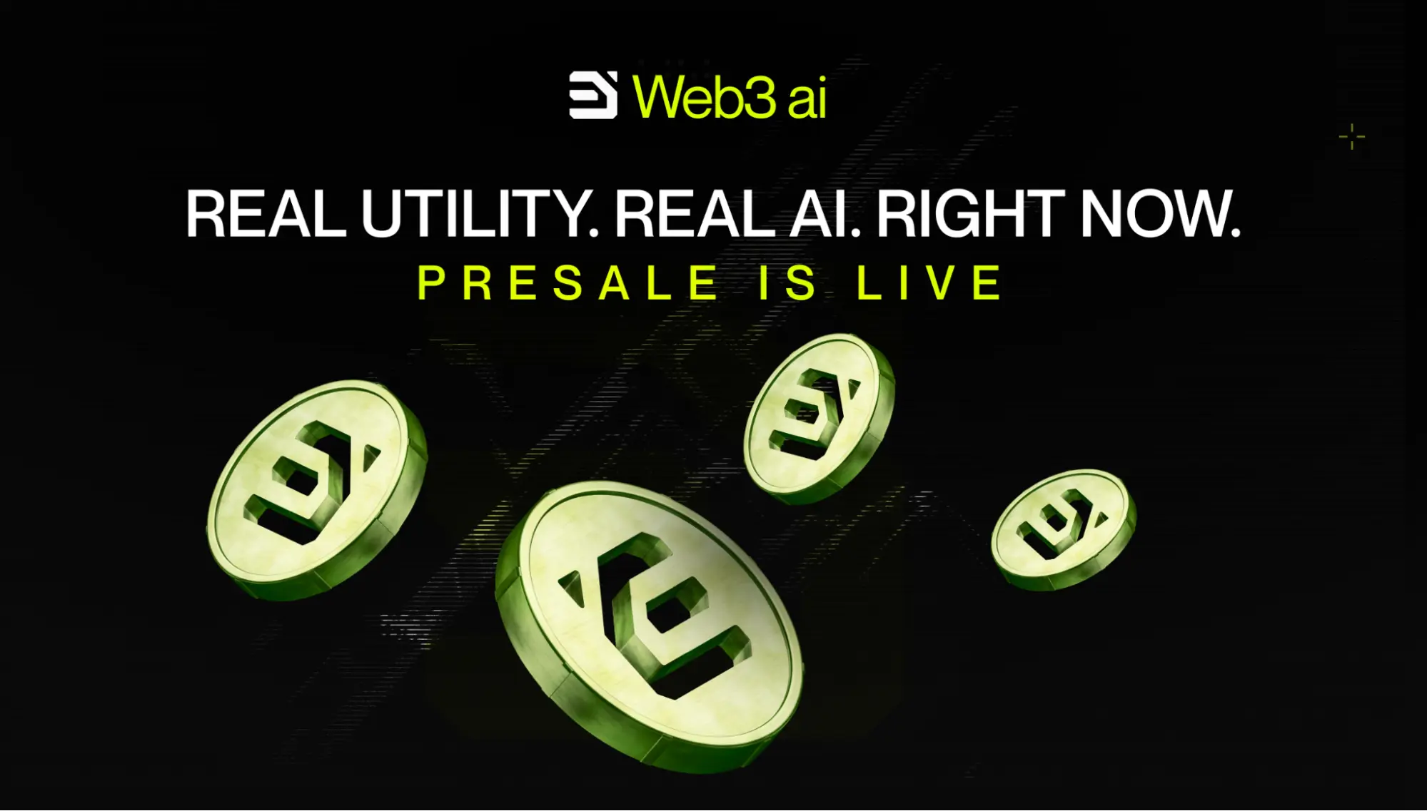 Real utility Real AI right now presale is live