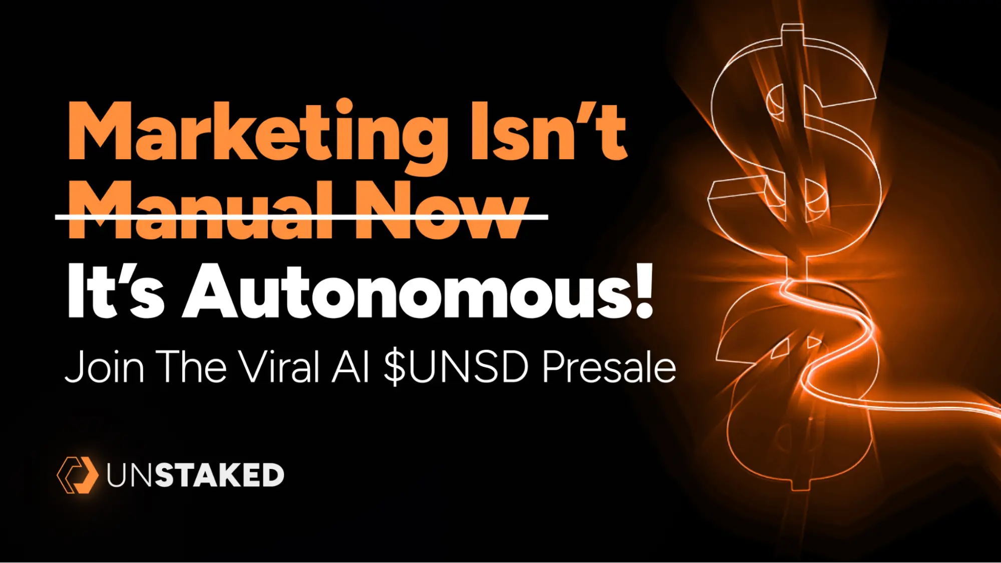 Marketing isn't manual now it's Autonomous!